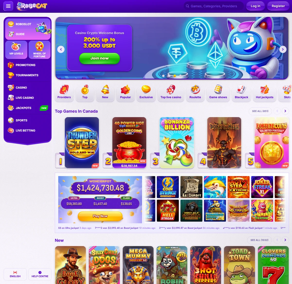 Robocat Casino